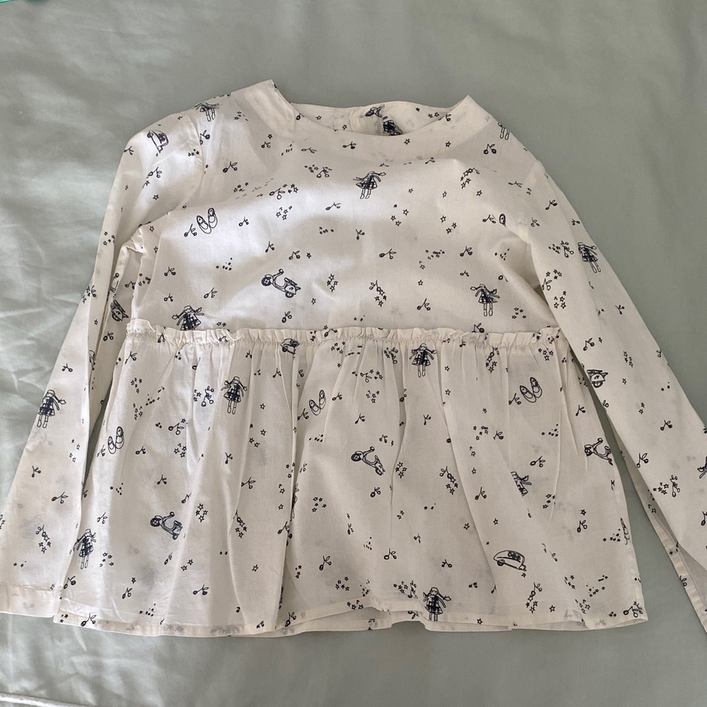 Bonpoint peplum blouse